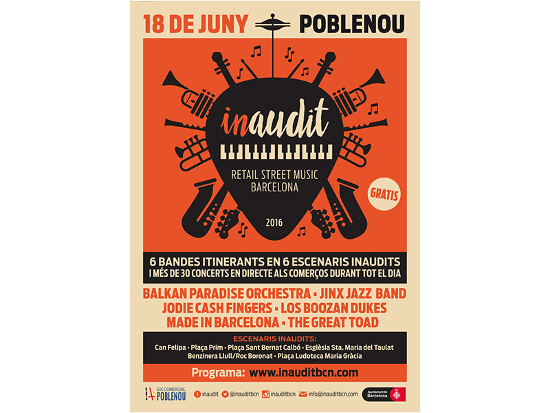 Inaudit, I Festival Retail Street Music Barcelona