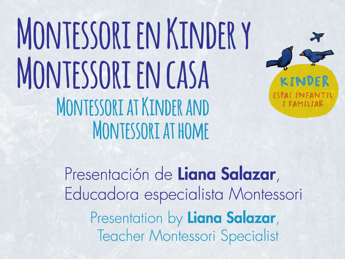 Montessori en Kinder y Montessori en casa