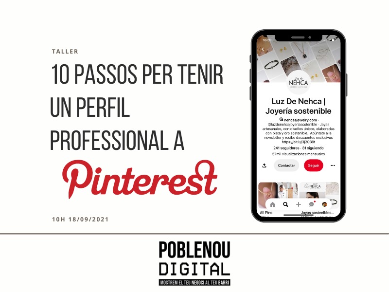 10 passos per tenir un perfil professional a Pinterest