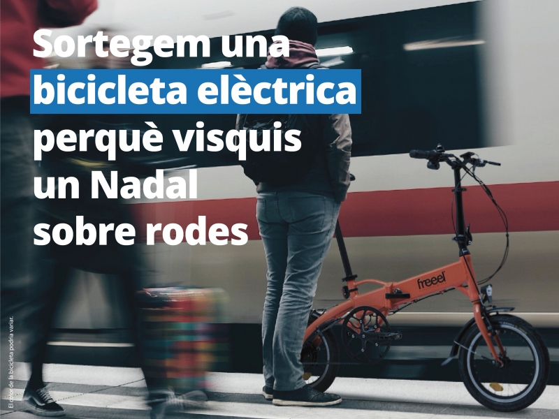 Sorteig bicicleta eléctrica Barcelona Comerç